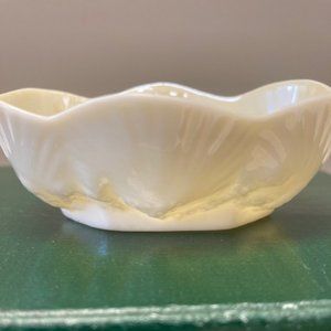 Belleek Shell Salt Cellar